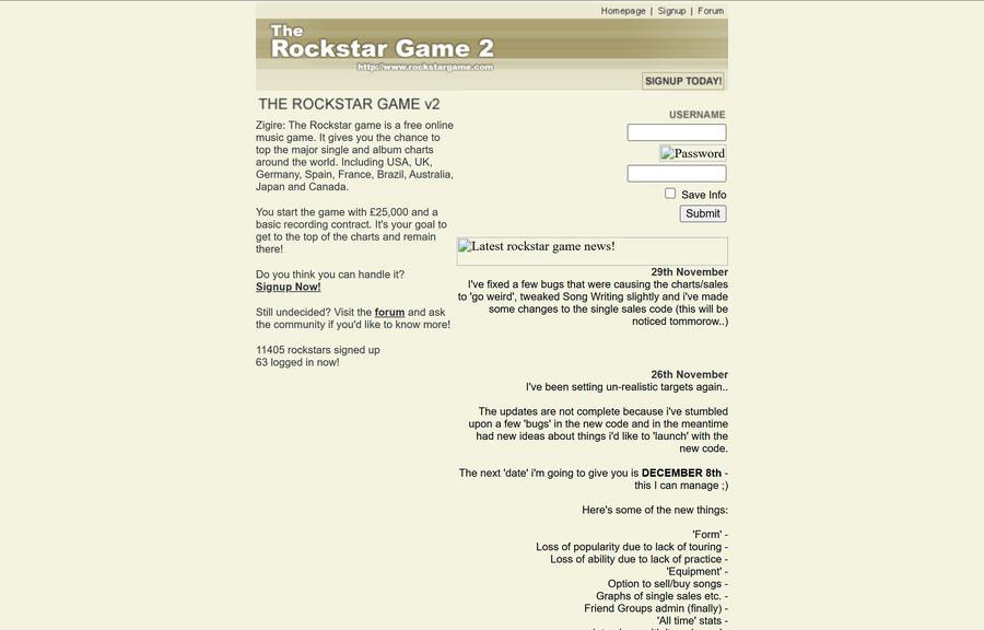 November 2001
