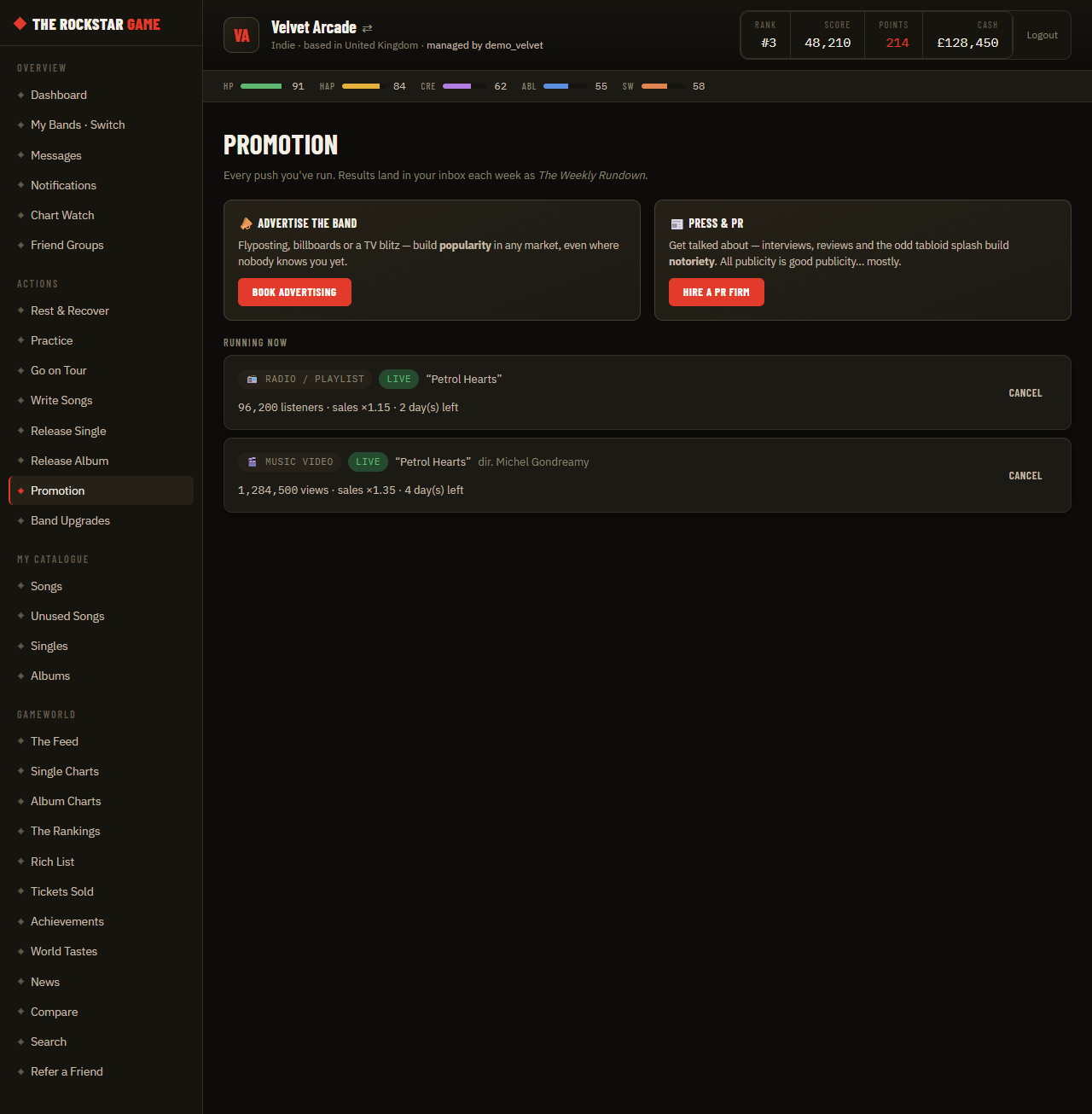 The promotion hub